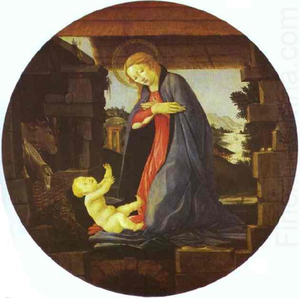 Sandro Botticelli The Virgin Adoring Child china oil painting image